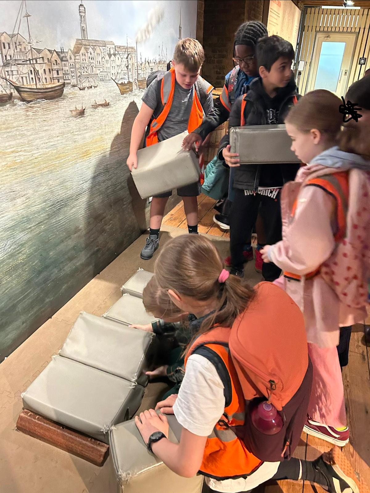 Ashmead Primary School - Year 5 Trip to the London Docklands Museum